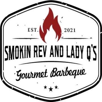 Smokin Rev and Lady Q's logo